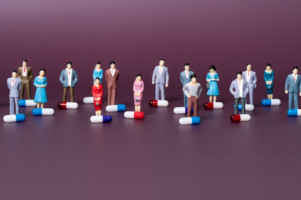 a group of people standing on a stage