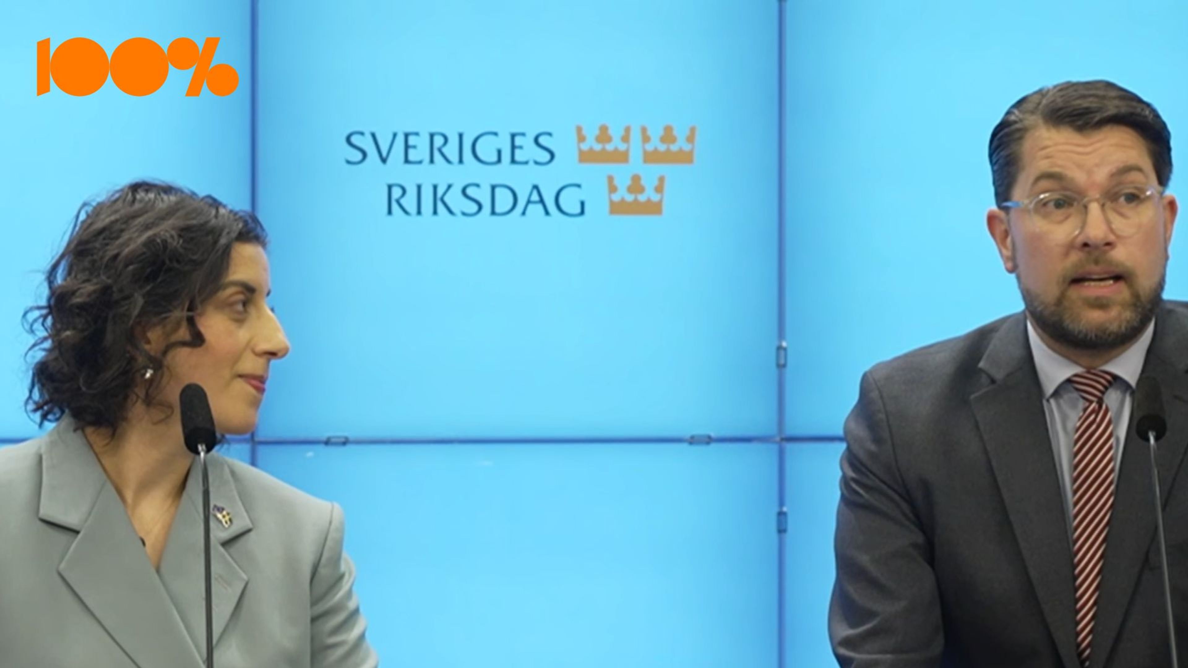 Historiskt besked: SD och L överens om regering
