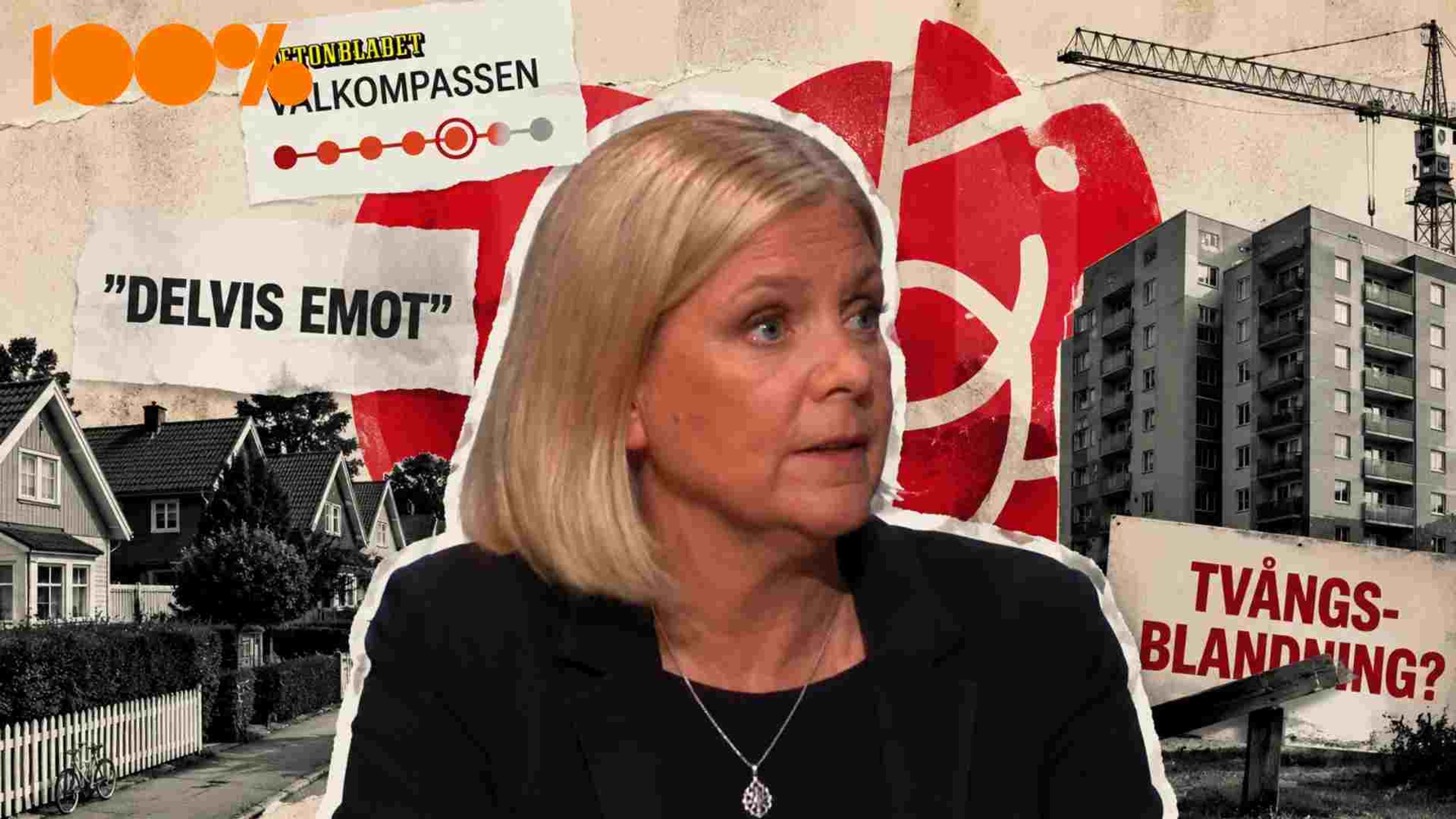 S mörkar “tvångsblandning” i valkompass
