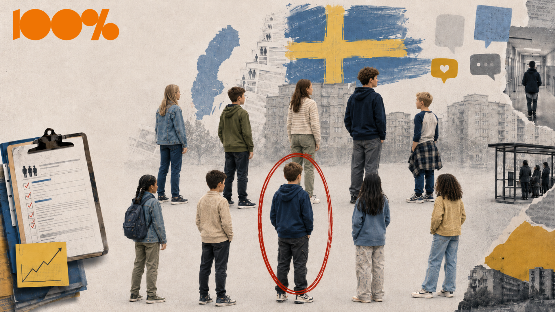 Vart tionde barn orosanmäls