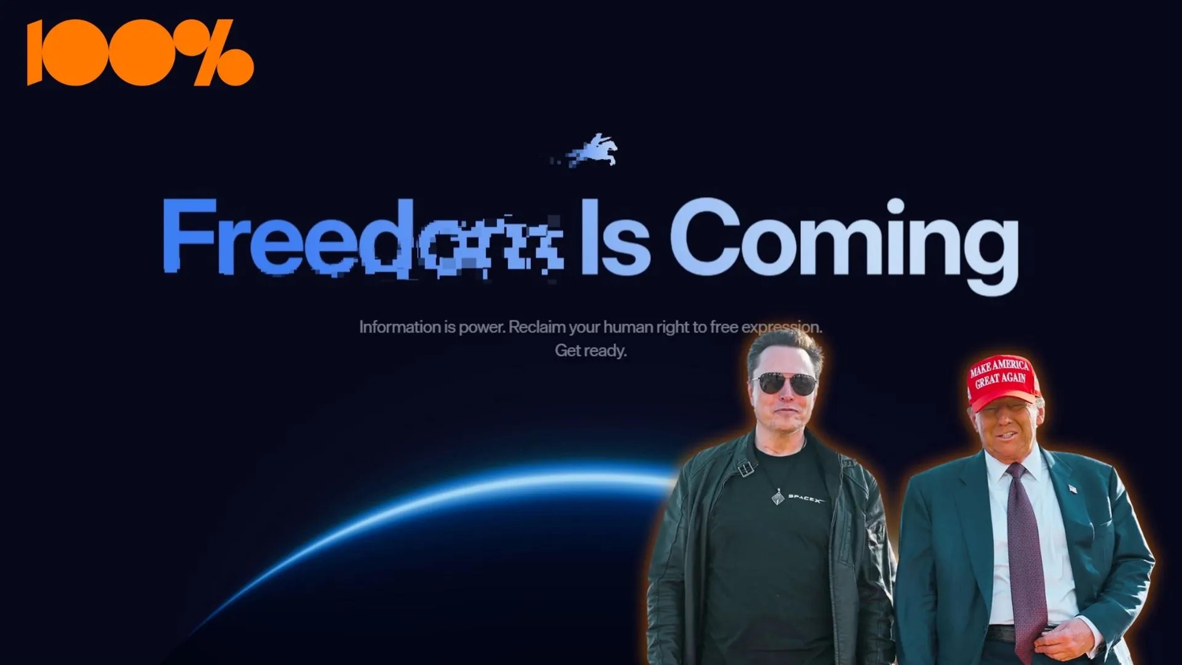 Trumps drag mot EU: bygger censurfri sajt