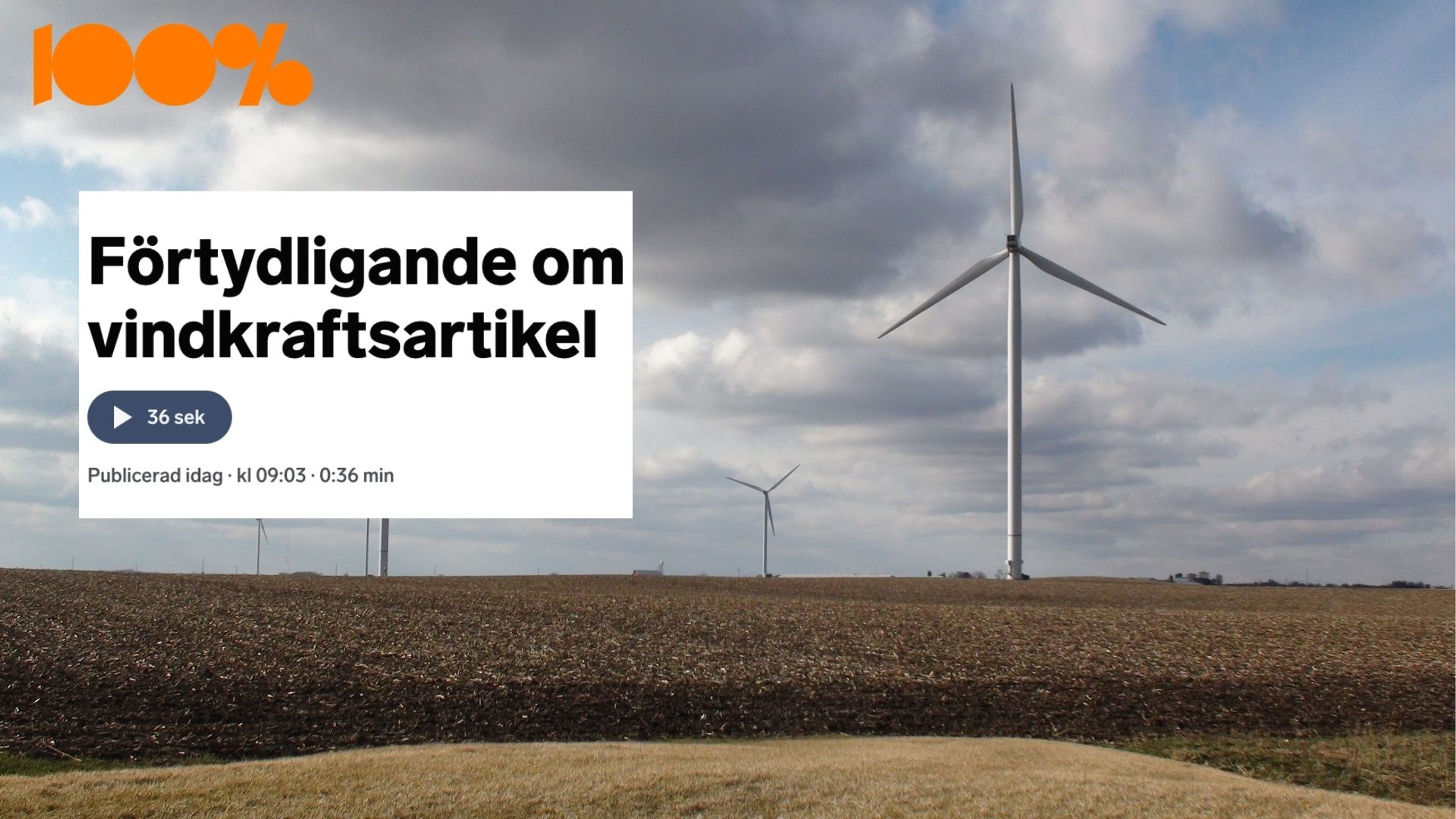 Vindkraftsvän i SR tillhörde vindkraftsbolag
