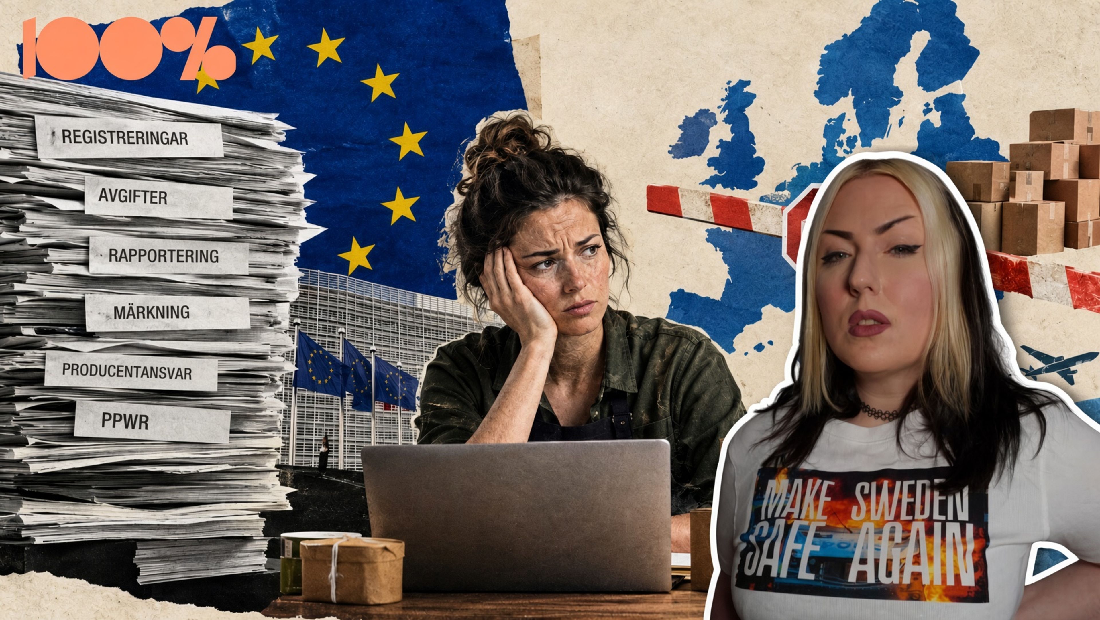 Nu blir EU-handeln dyr för småföretag