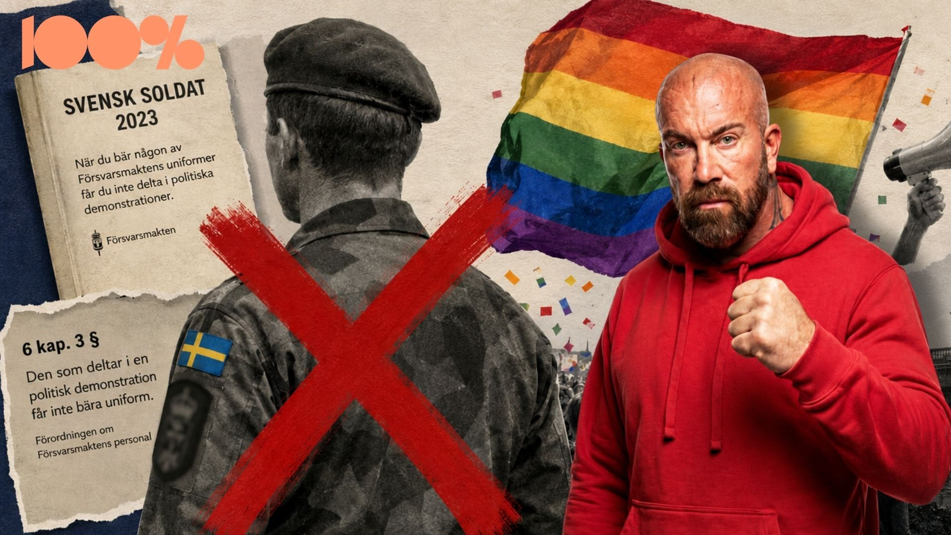 Därför ska soldater inte gå i Pride