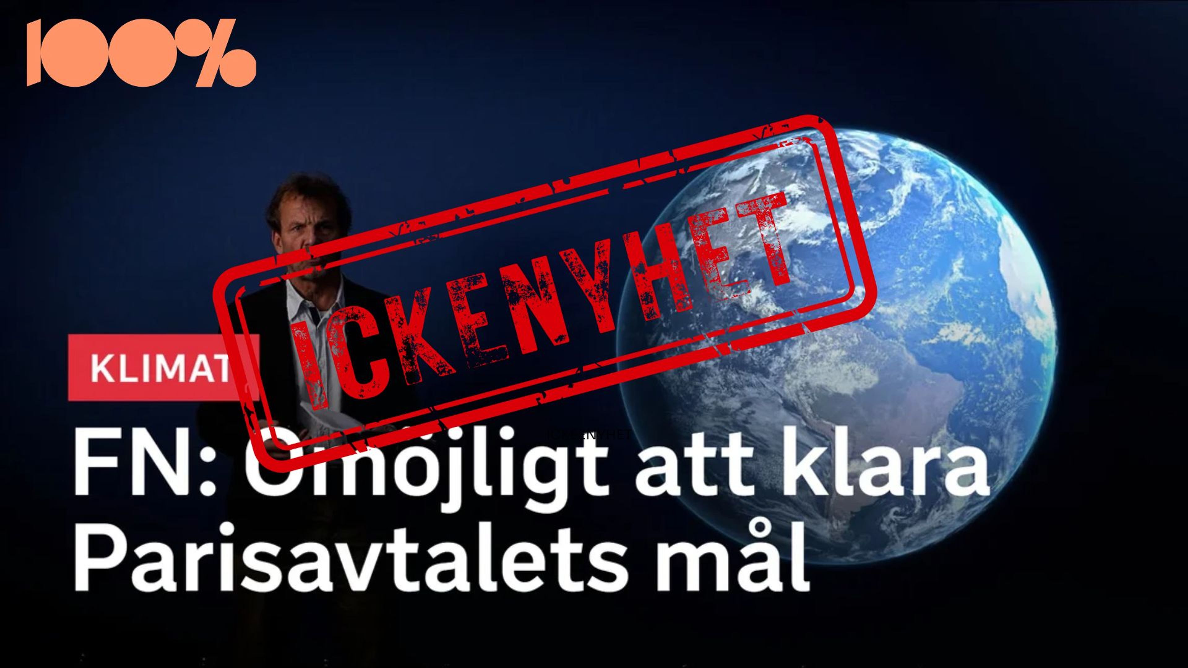SVT larmar om ett redan dött klimatmål