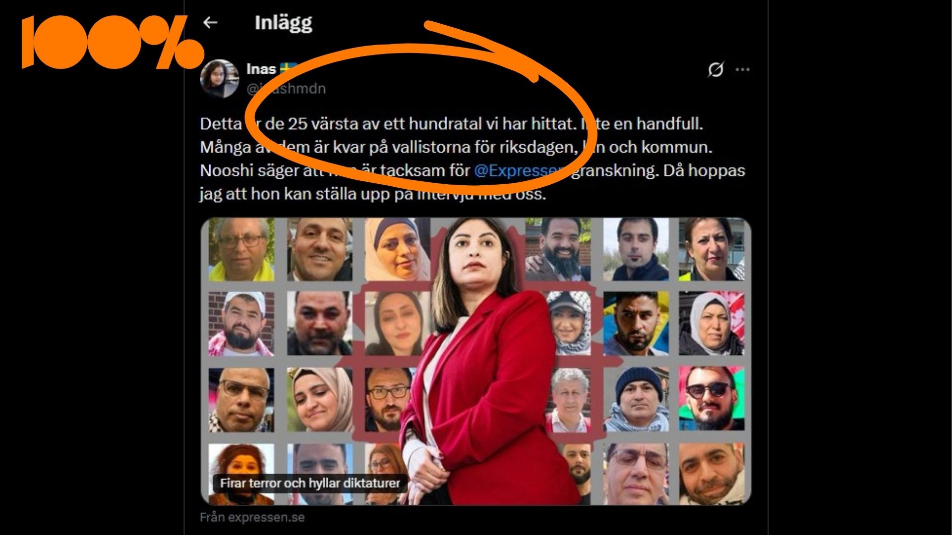 Hamas-krisen i V växer: “ett hundratal”