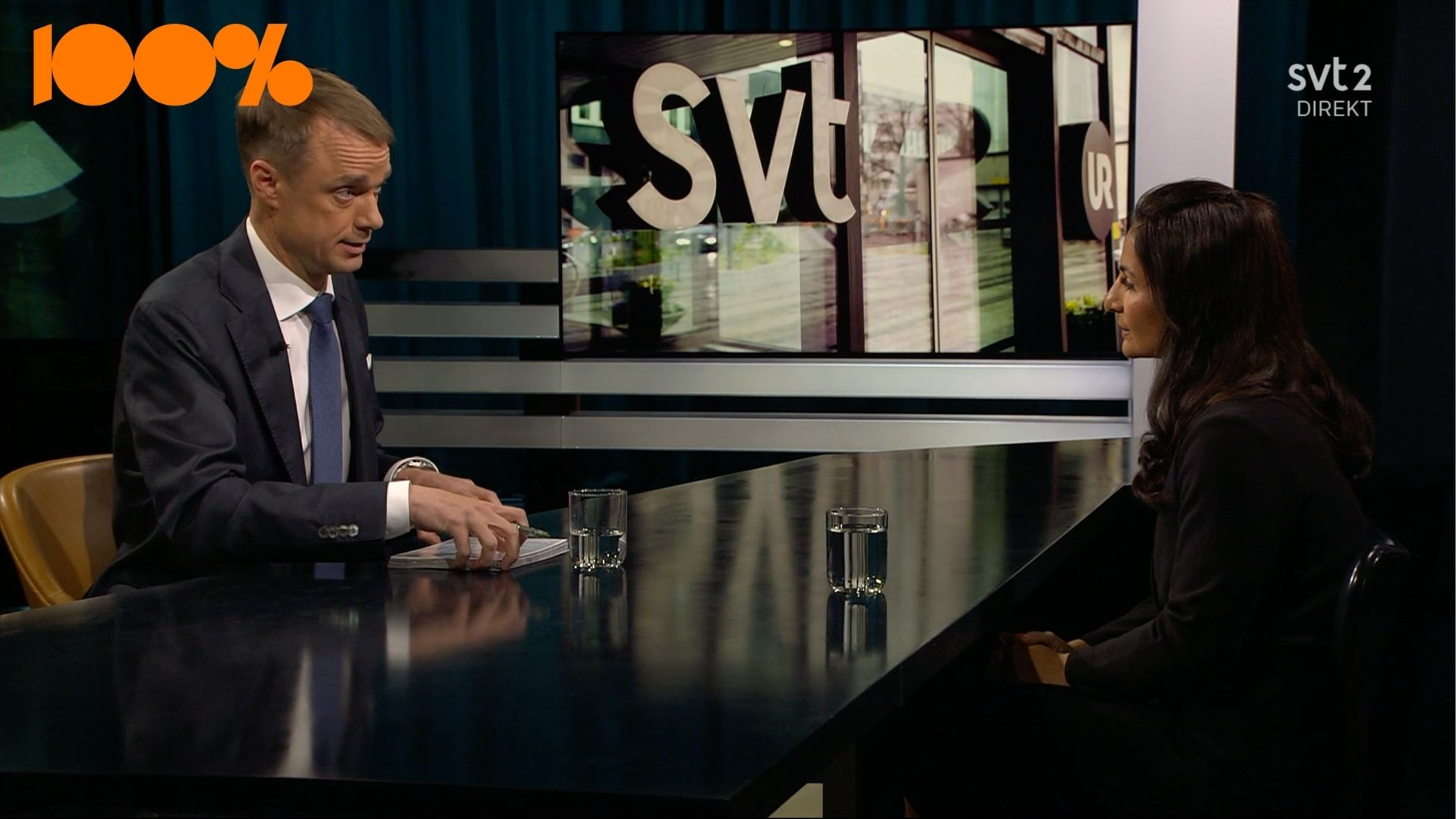 SVT frågar ministern om SVT:s innehåll