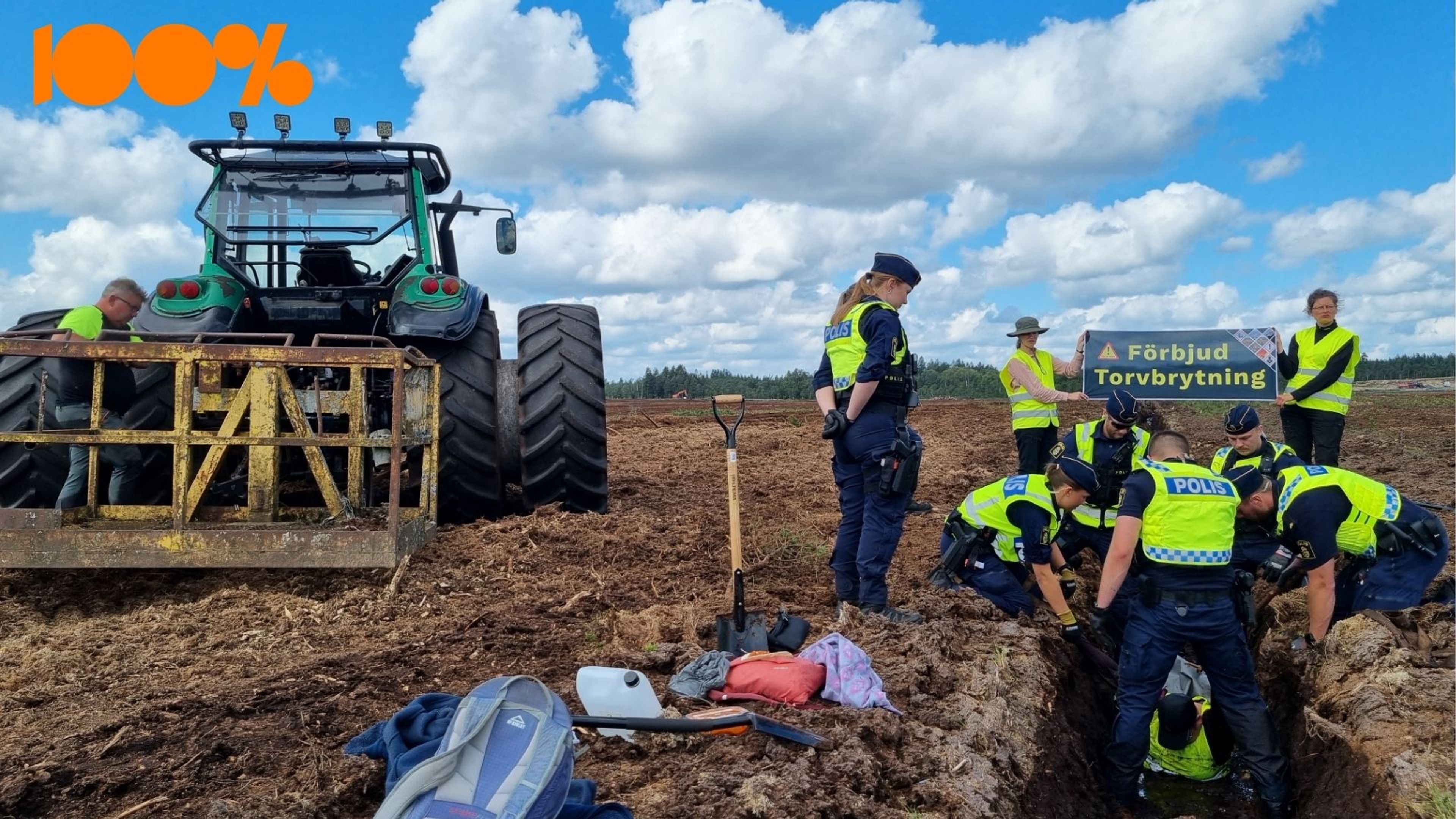 Återställ Våtmarker får skattesmäll – betalade aktivister