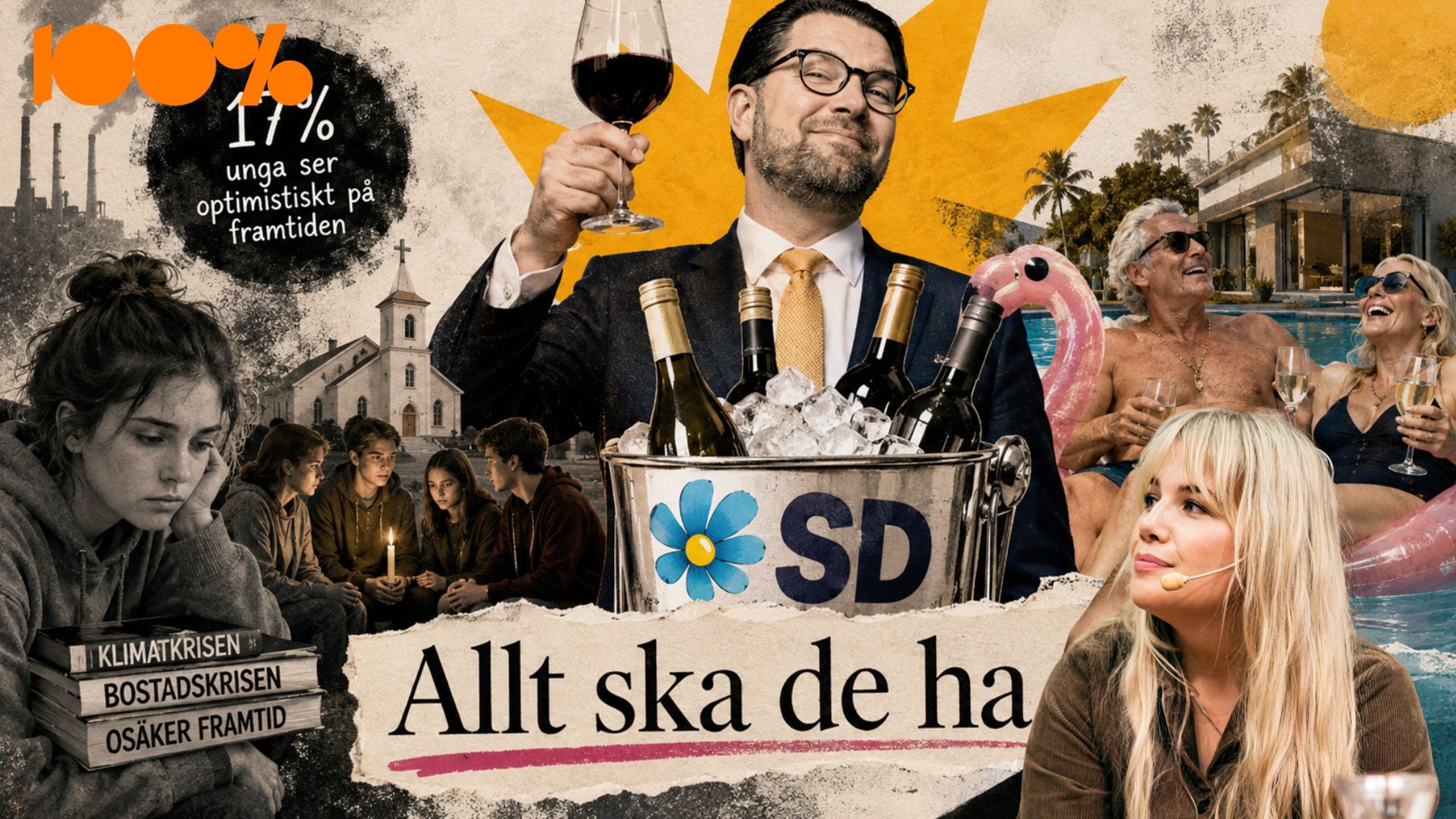 Unga söker Gud – äldre vill ha söndagsvin