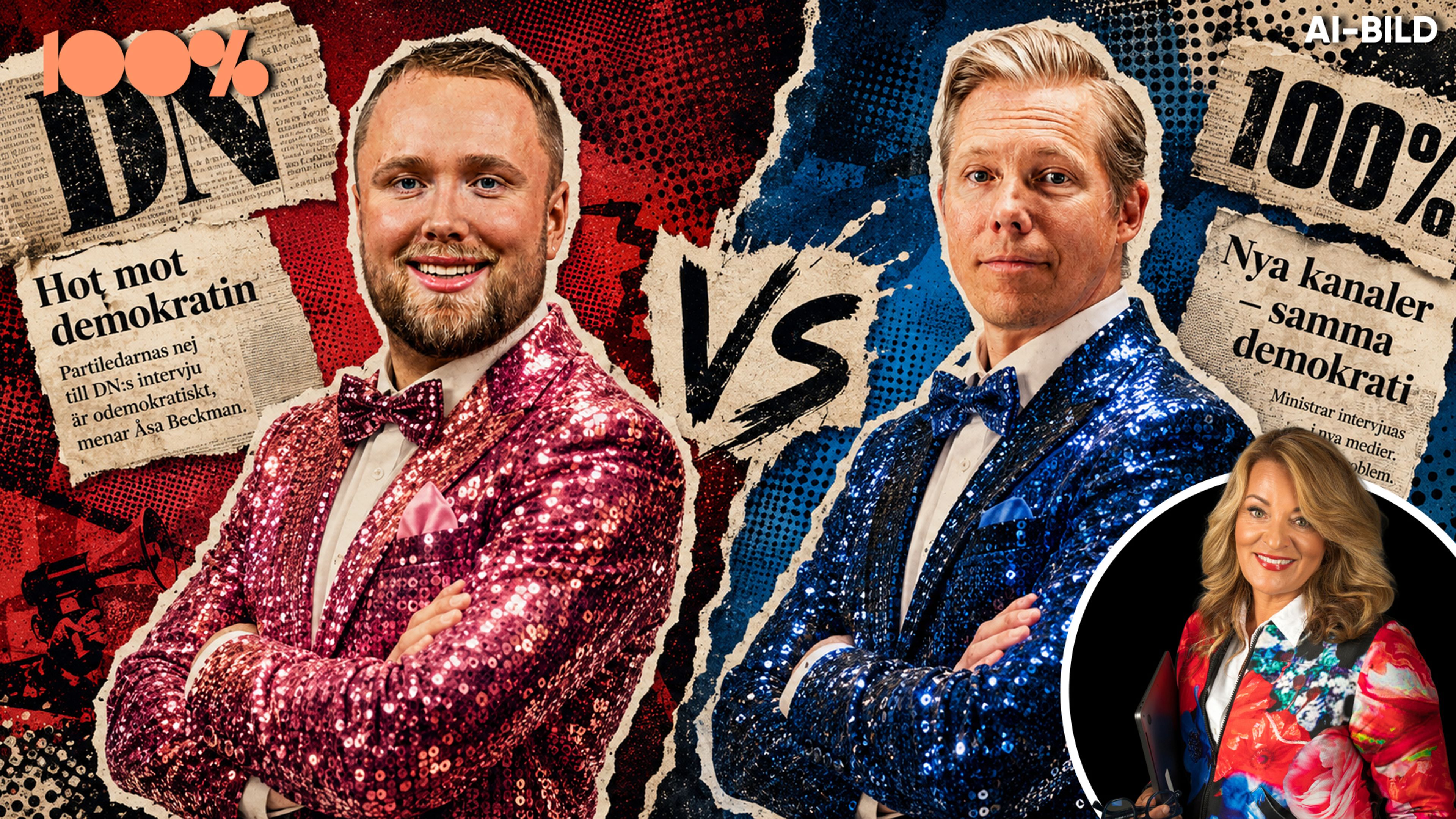 DN ser alla som inte håller med DN som hot mot demokratin