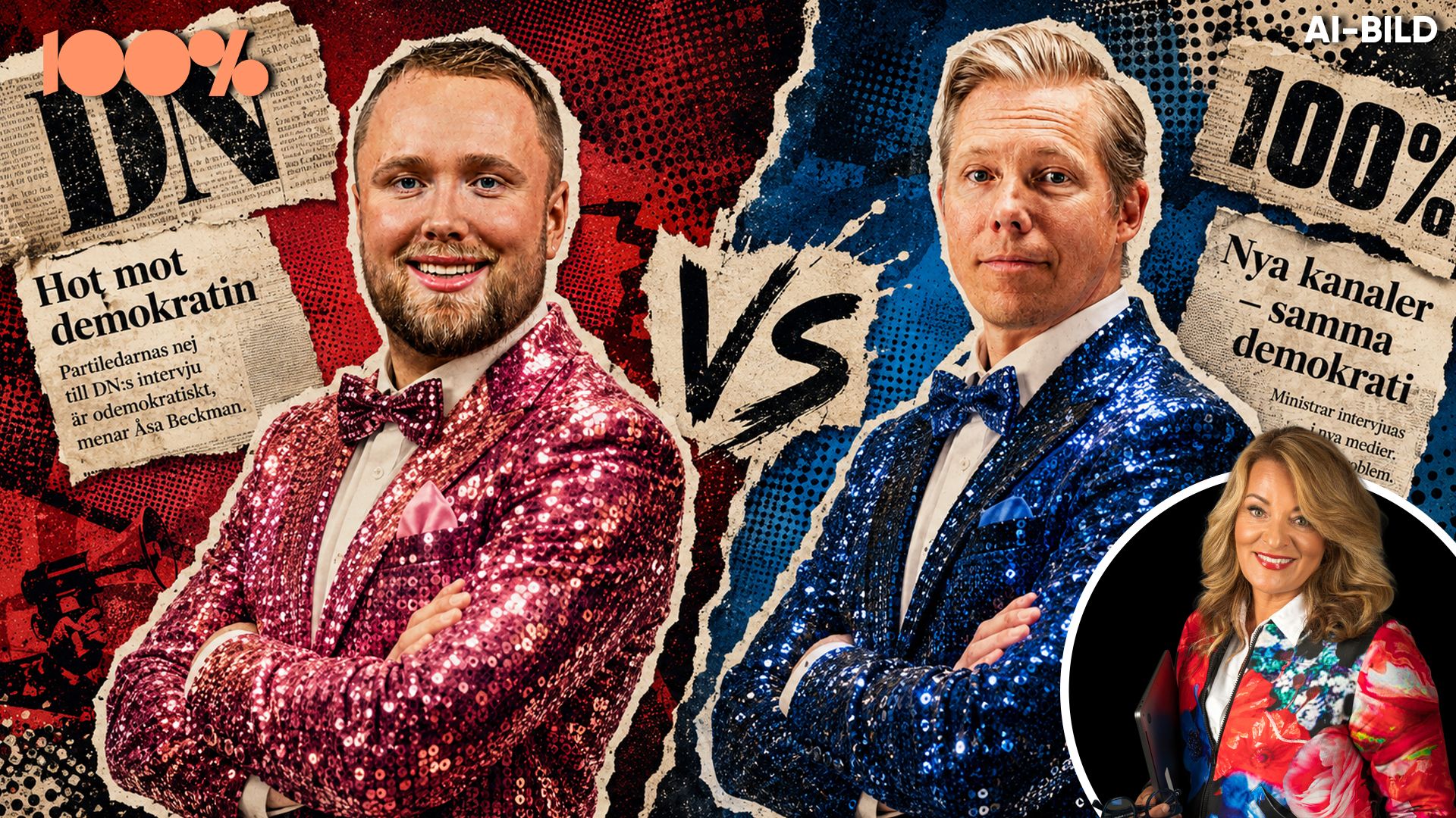DN ser alla som inte håller med DN som hot mot demokratin