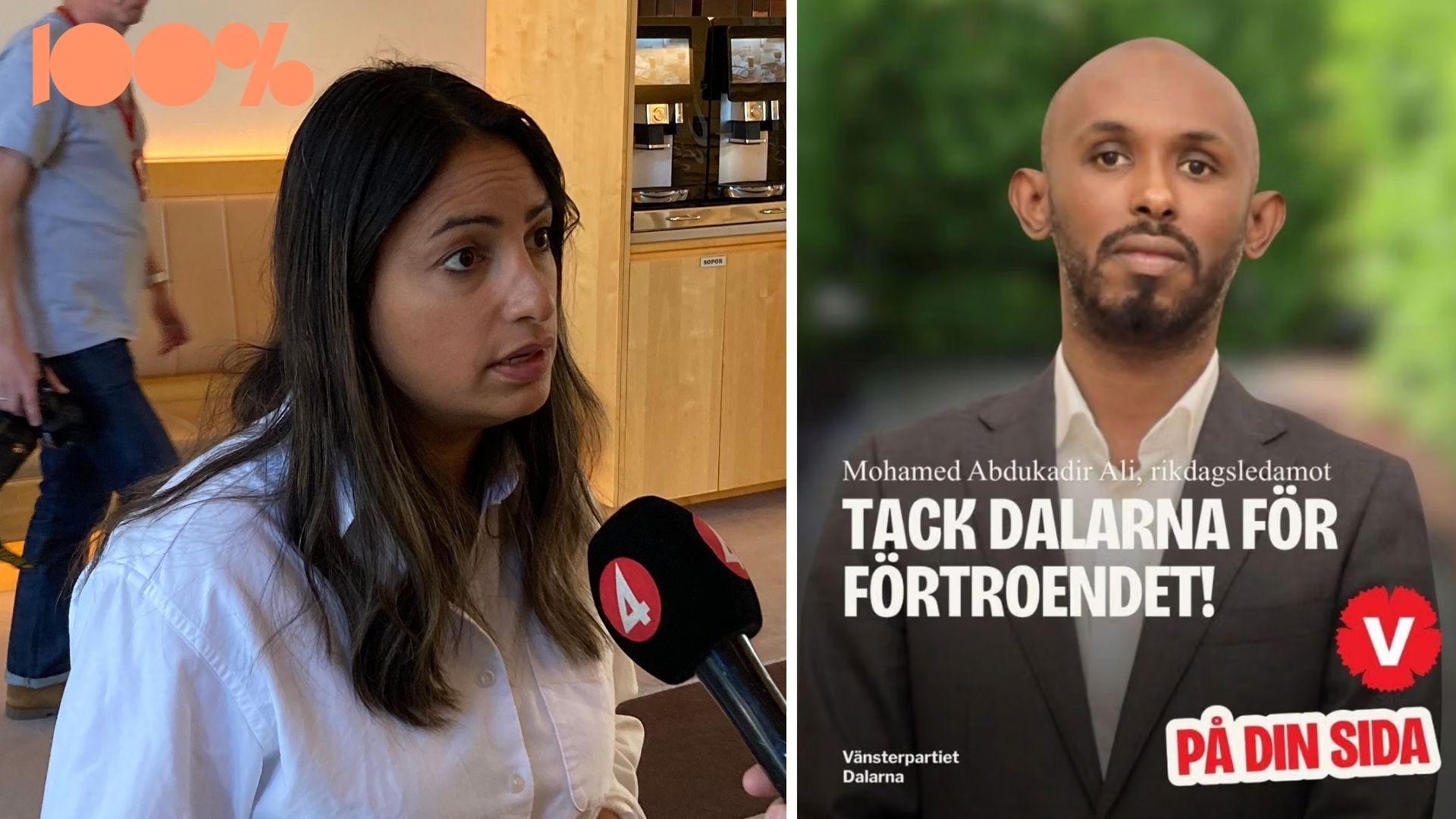 V kan inte ersätta Ali