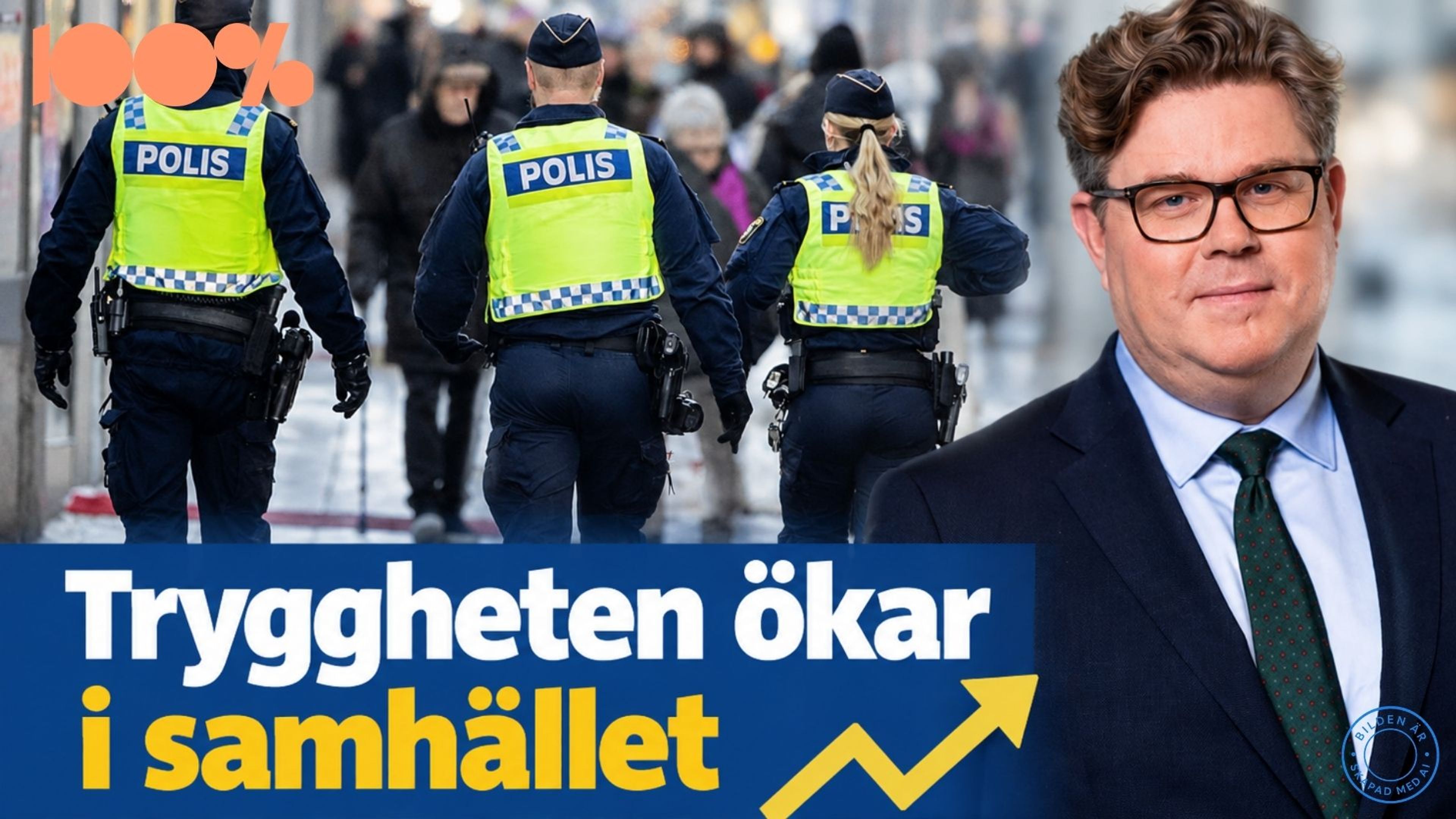 Svenskarnas oro för brott minskar