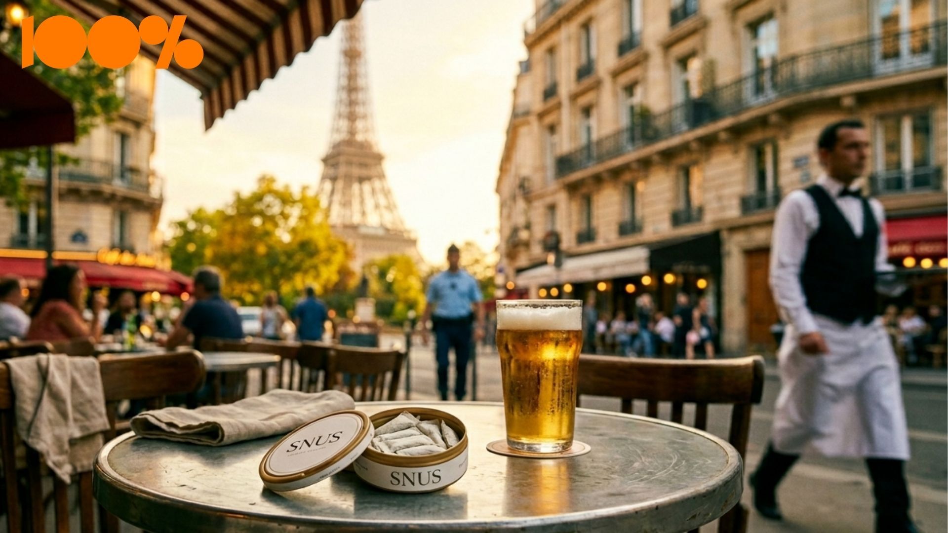 Fängelse för vitt snus i Frankrike