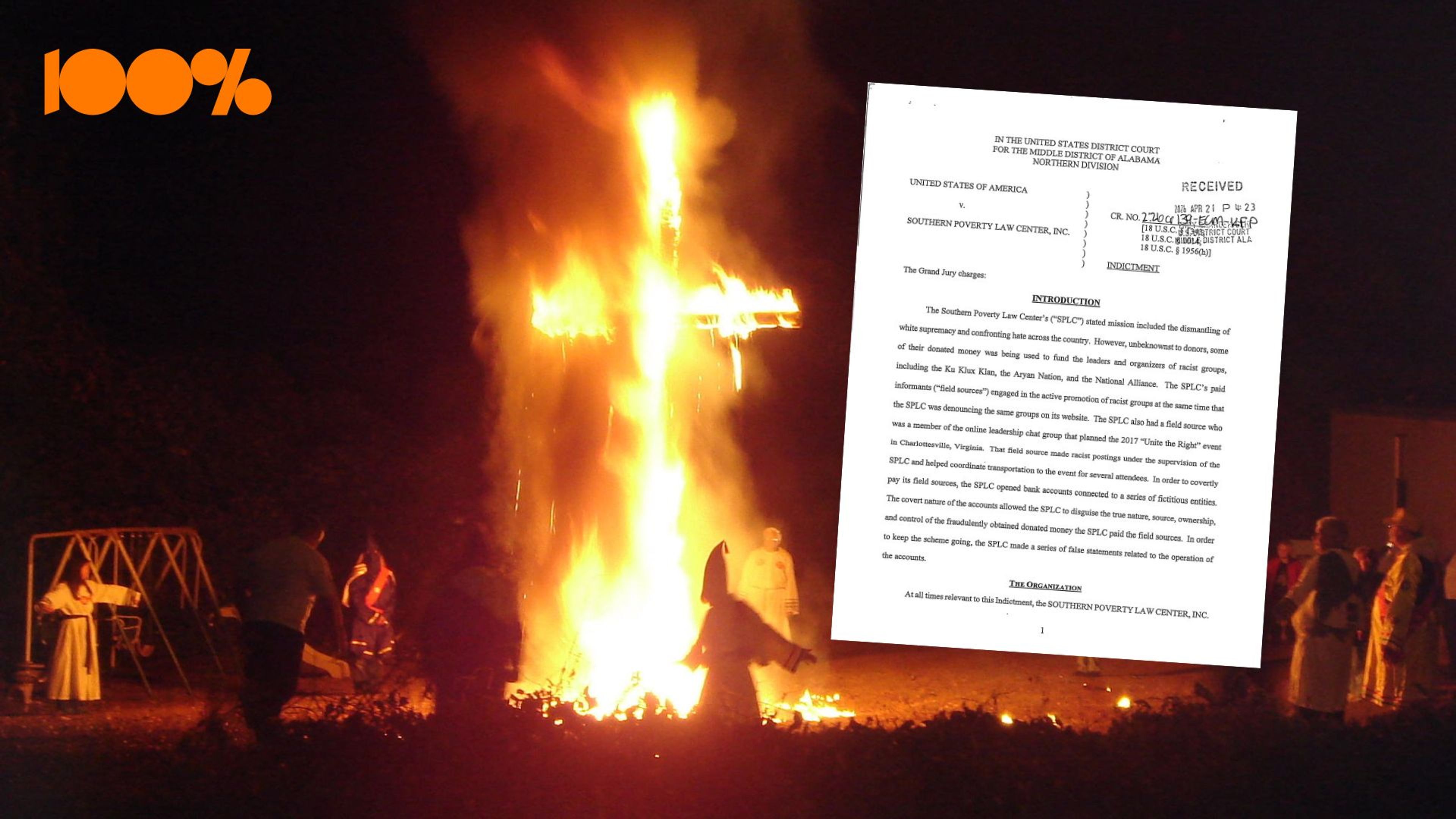 USA:s Expo åtalas: finansierade Ku Klux Klan