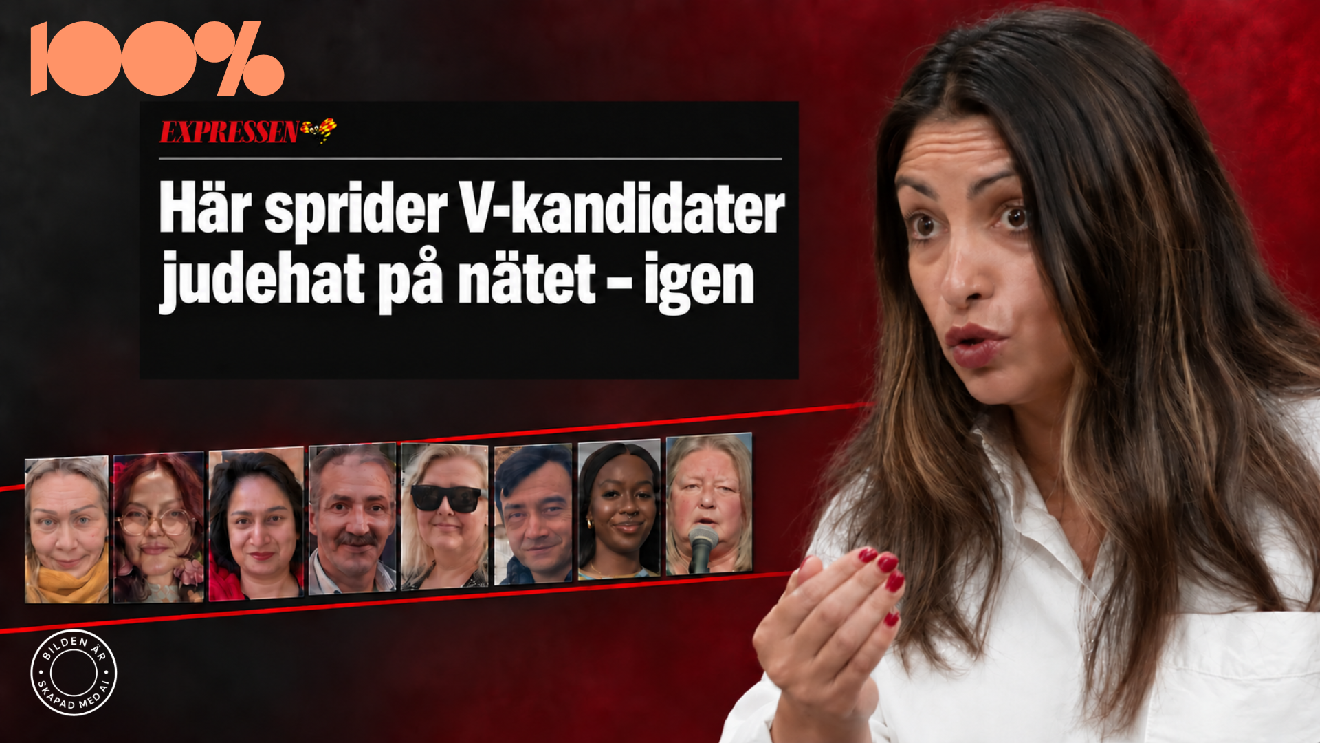 Delade budskapet att Hitler hade rätt.