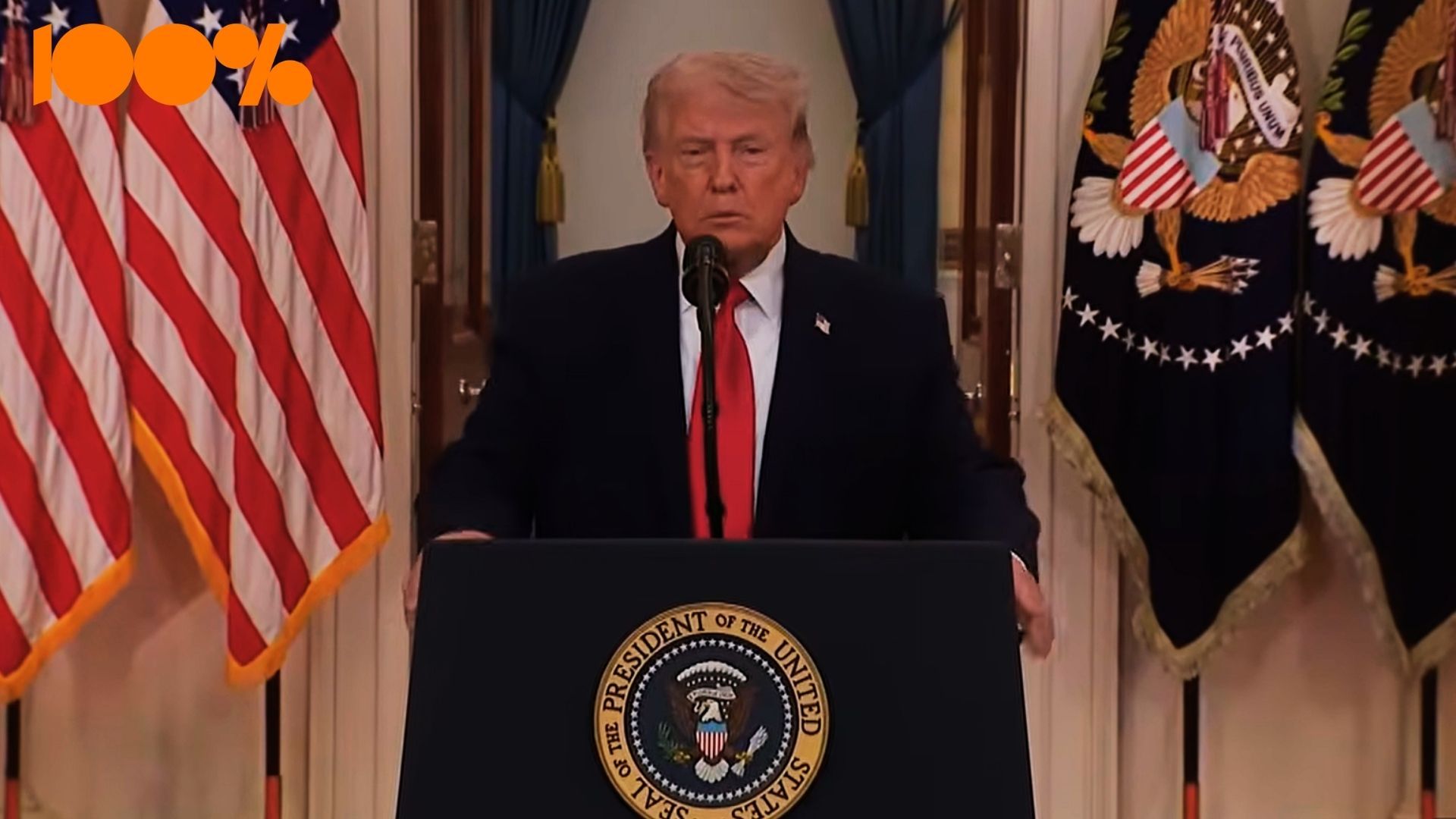 Fyra snabba om Trumps tal inatt