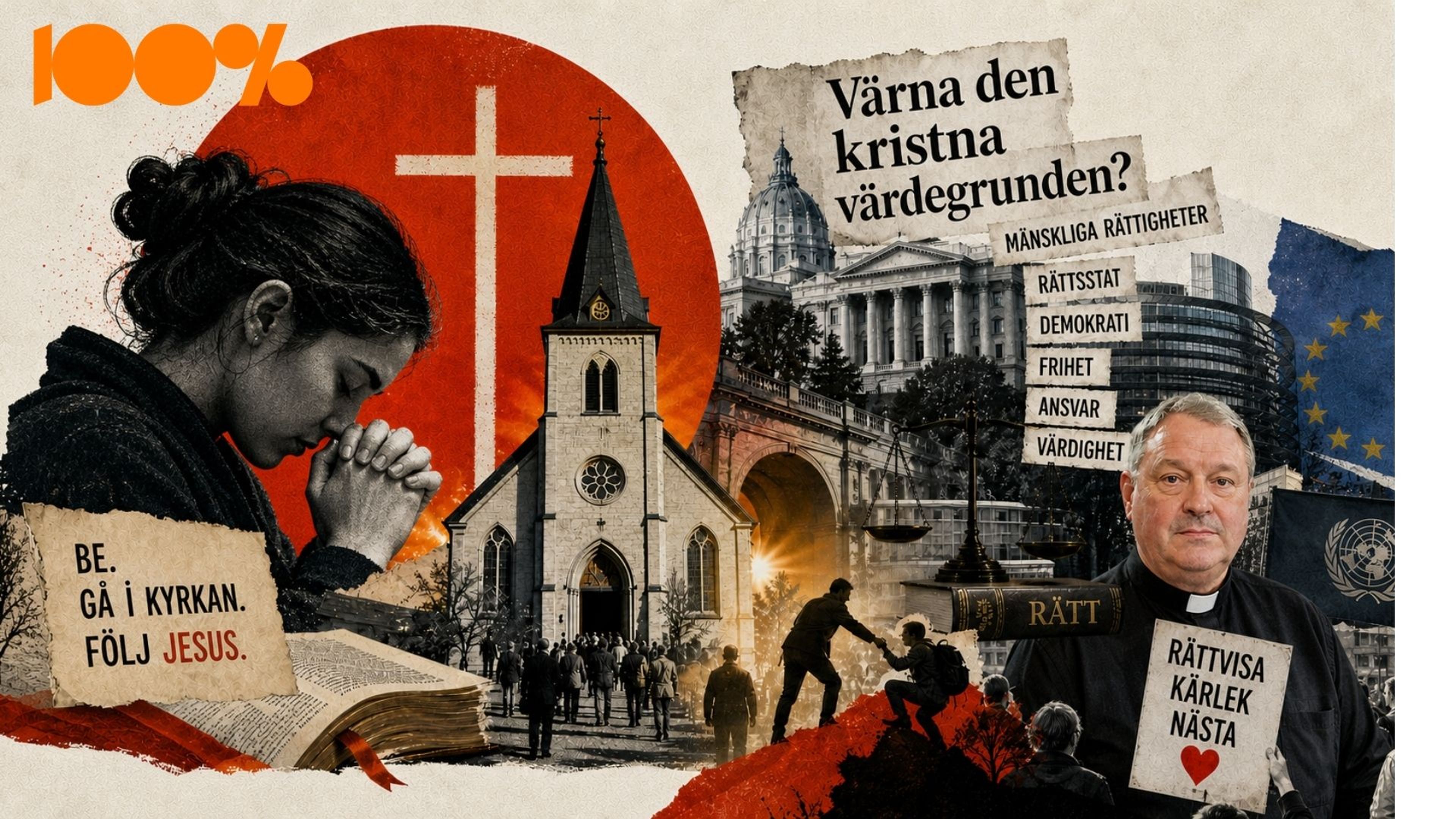 Kulturkristendom räddar inte våra värden
