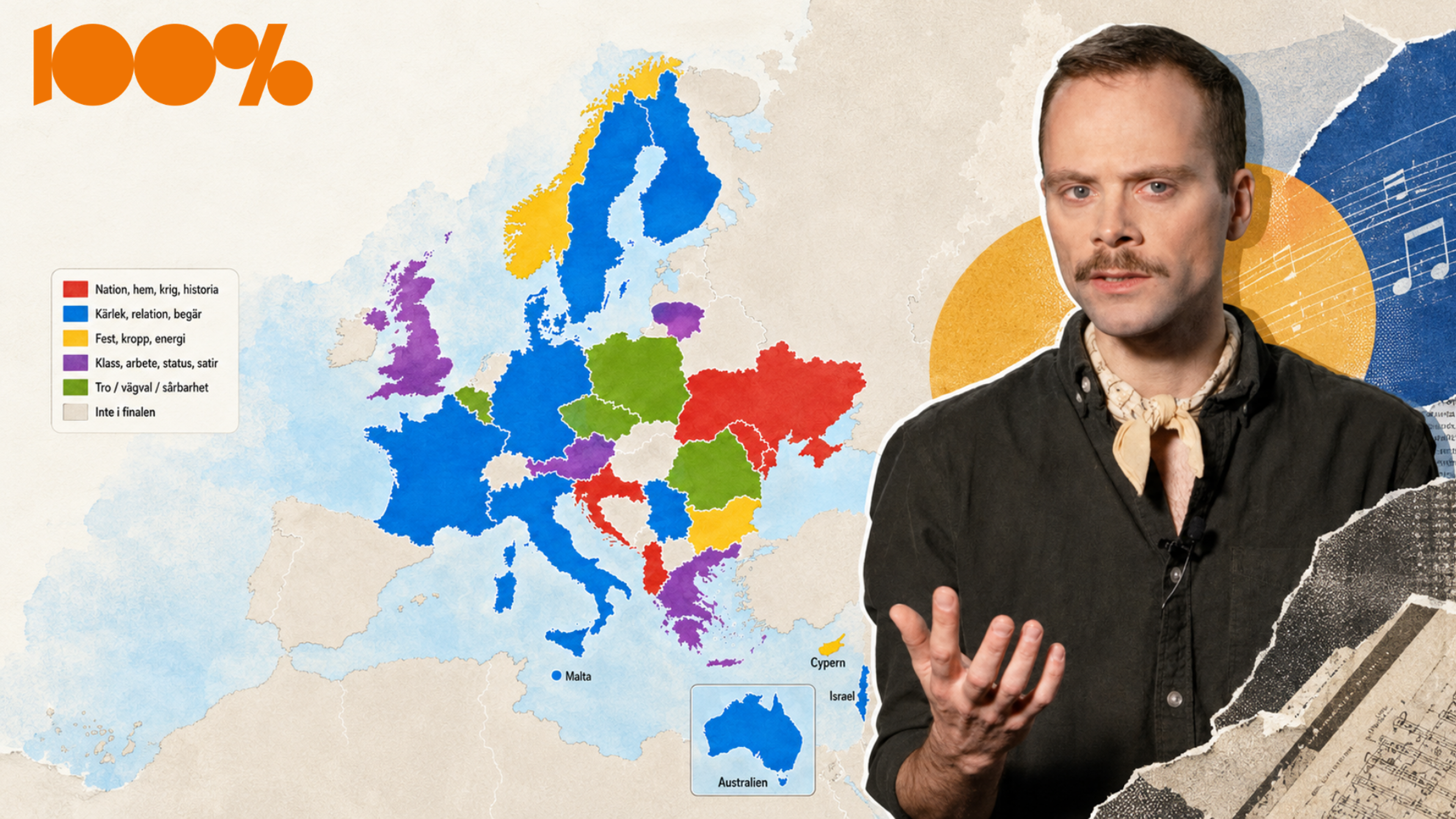 Eurovision visar vad Europa oroar sig för
