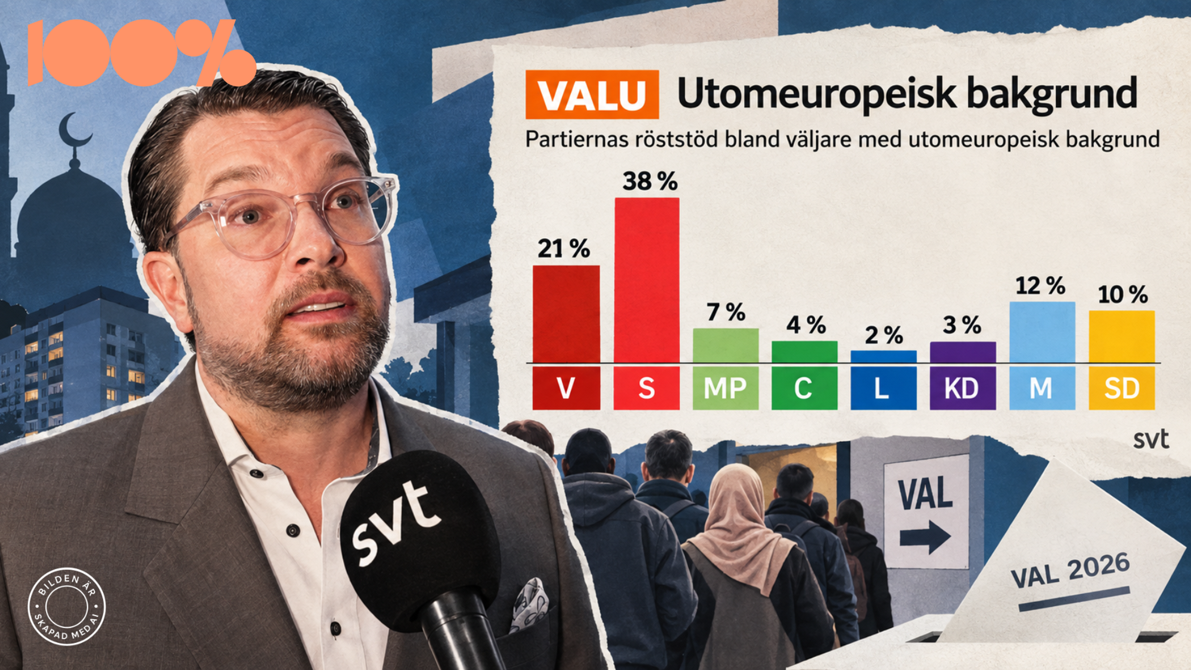 Muslimska röster kan ha avgjort valet