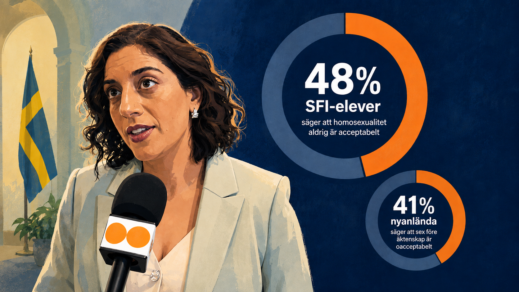 Mohamsson: Varannan elev i SFI är homofob.