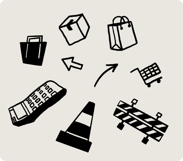 Illustration of duties, taxes and tariffs in cross-border commerce