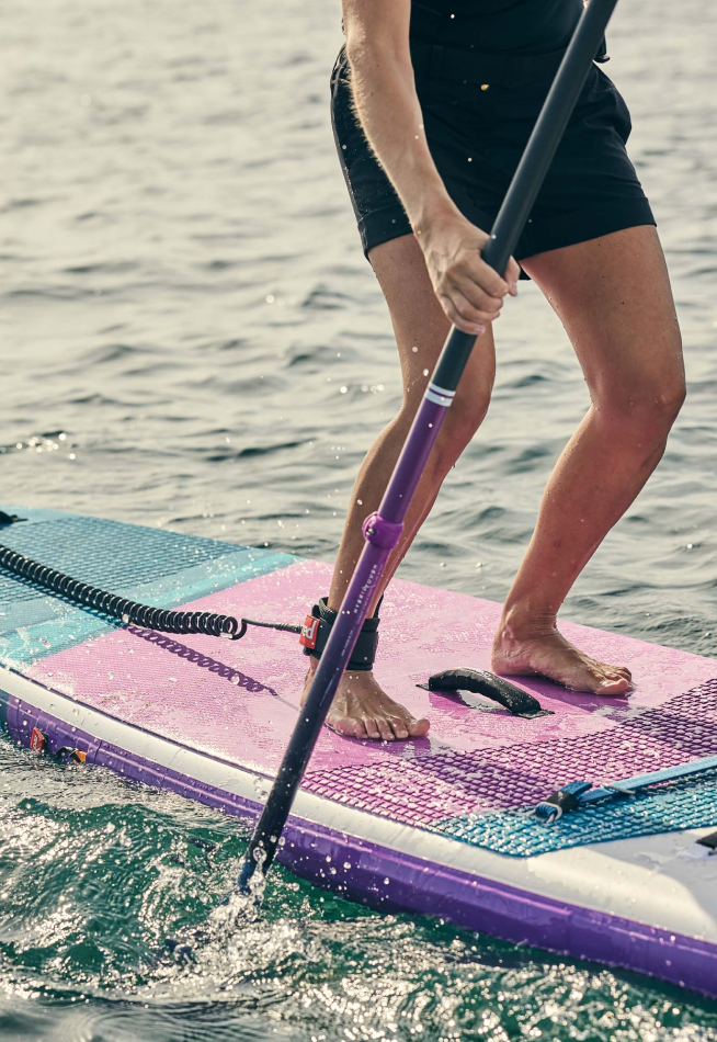 Person on paddle board