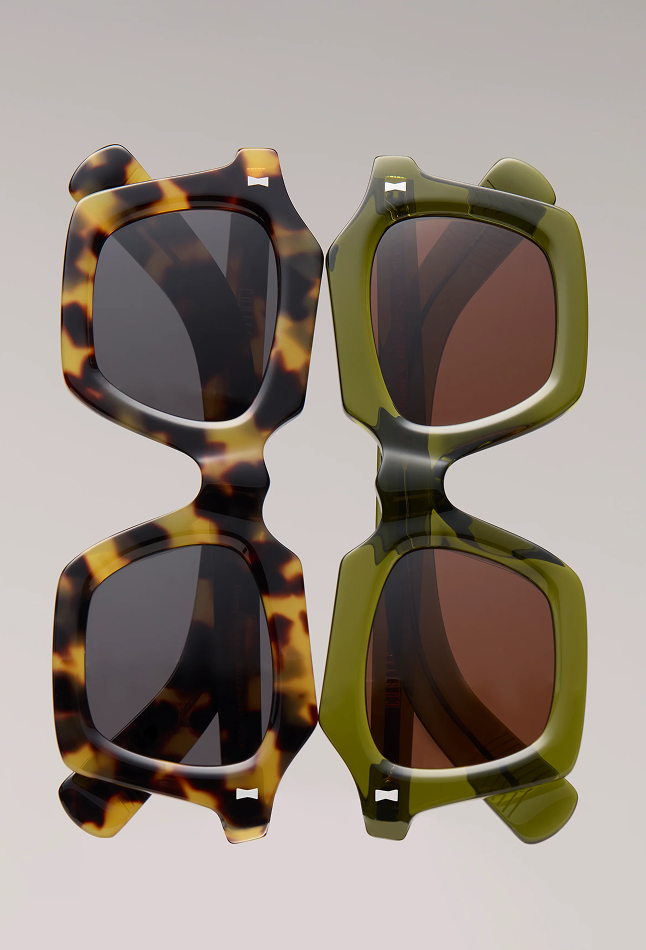 Two sunglasses side by side