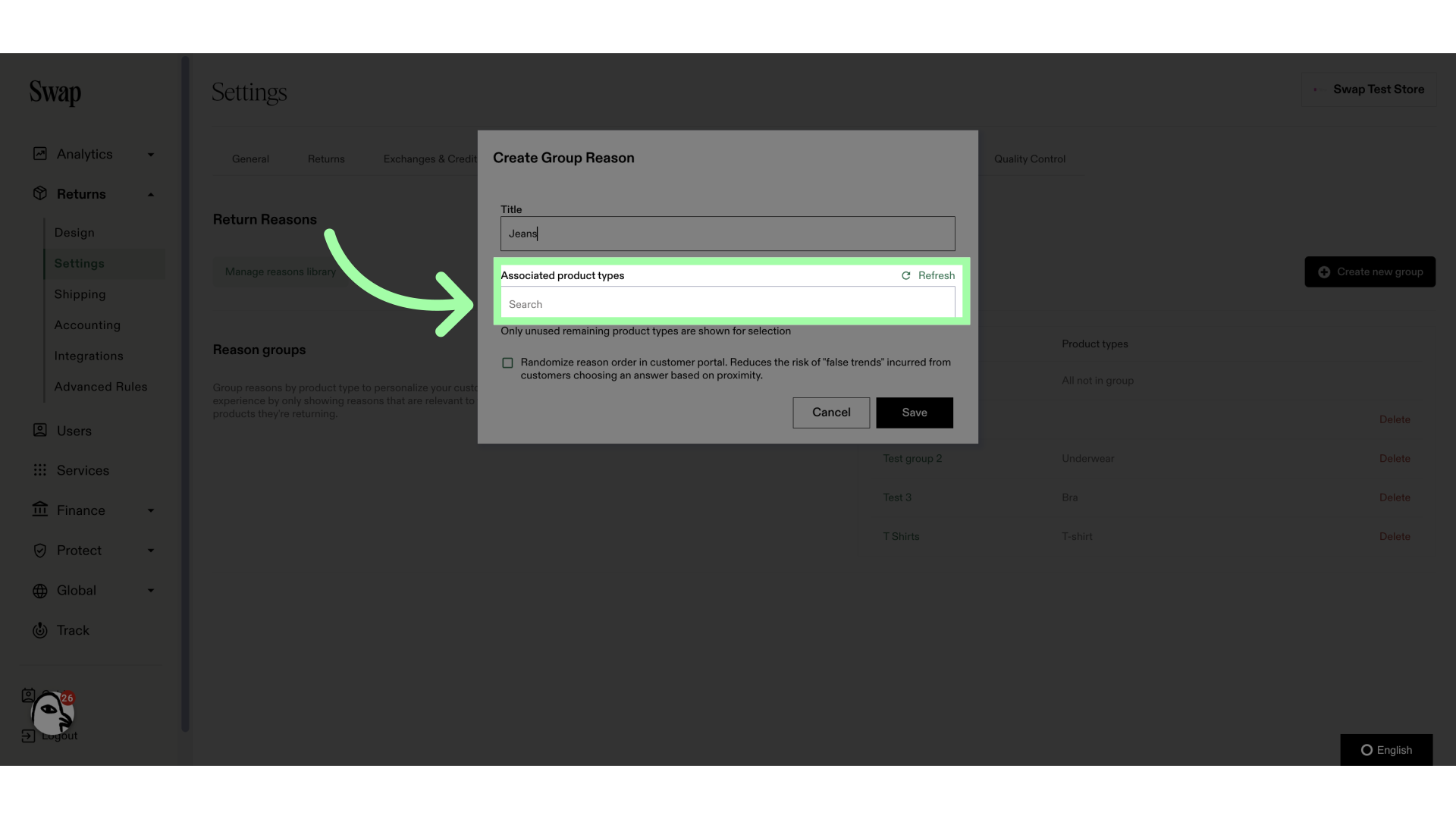 Add product types here