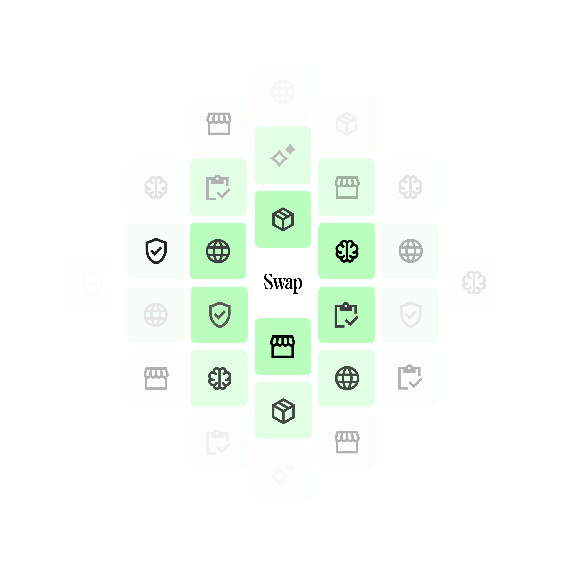 Swap workflow illustration
