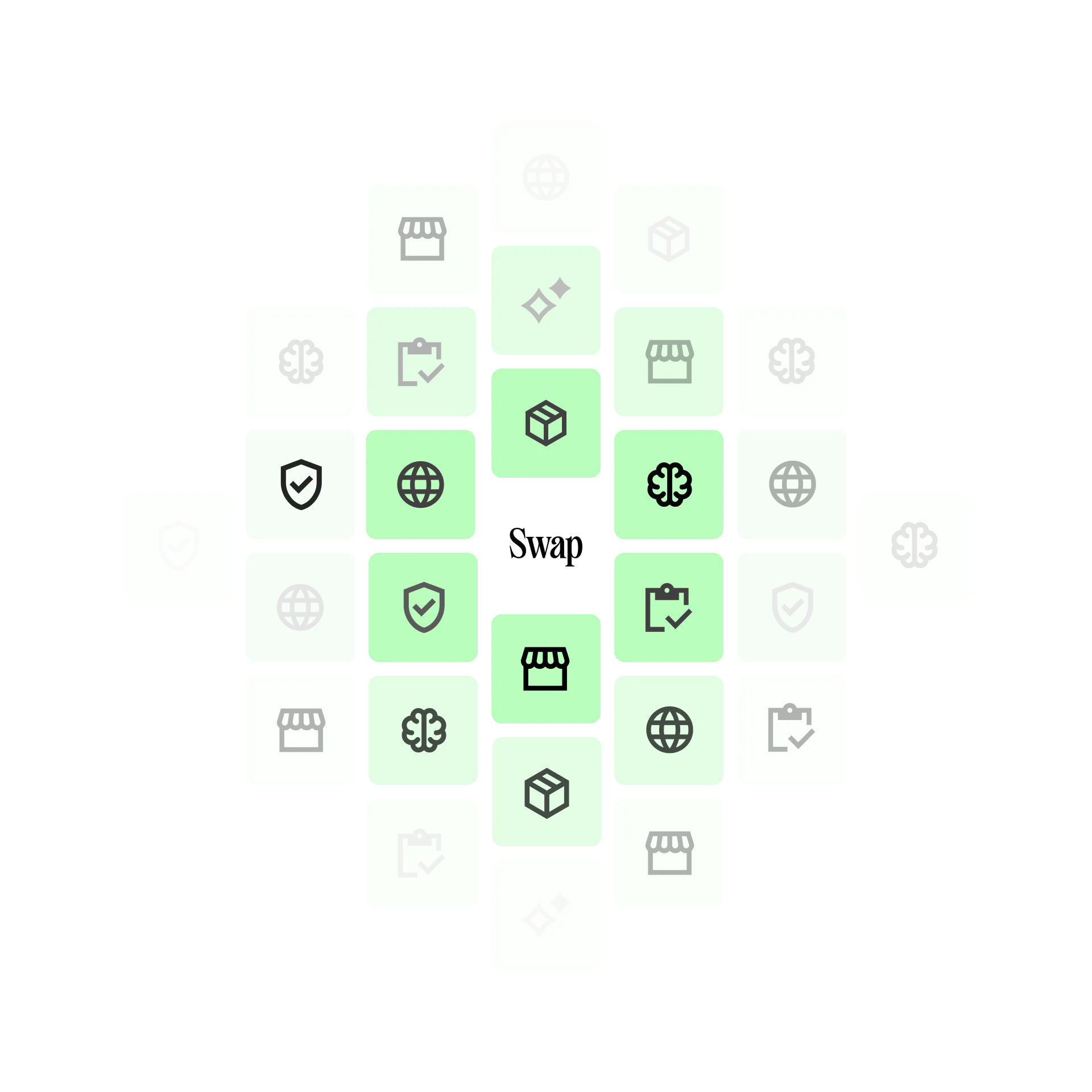Swap workflow illustration