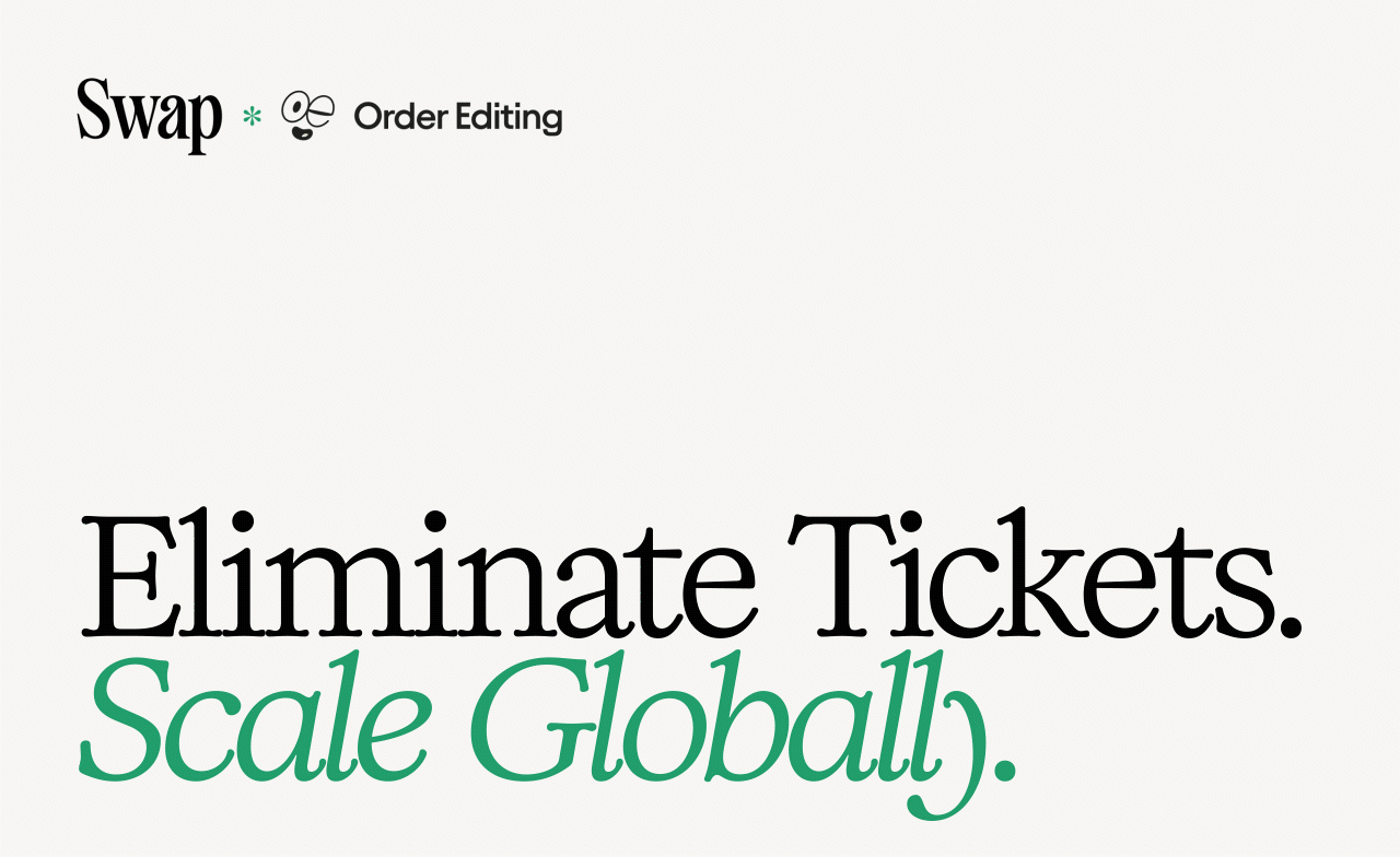 order editing