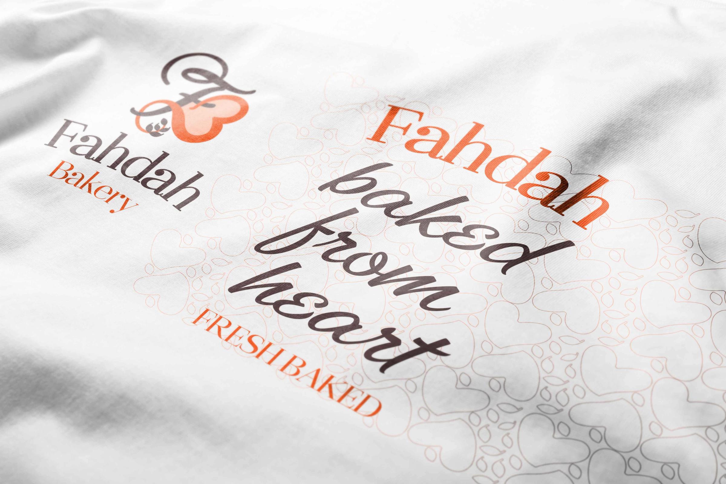 Fahdah Bakery — brand identity work