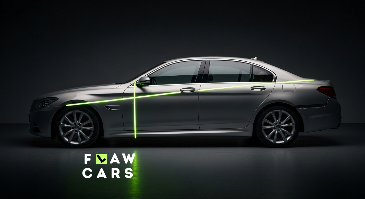 Repairable cars in the UAE: what they are and how to buy one, in the Flaw Cars brand style.