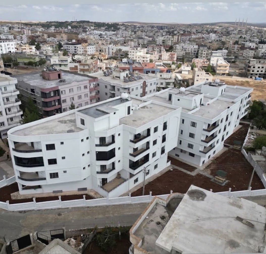 ZAİN CITY bloklarının alternatif üst açıdan gerçek fotoğrafı