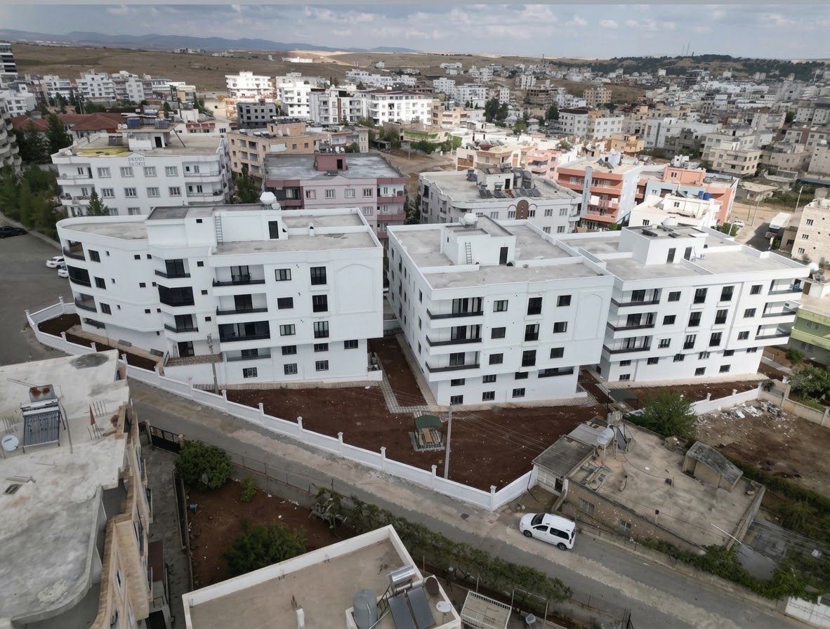 ZAİN CITY bloklarının üst açıdan gerçek fotoğrafı