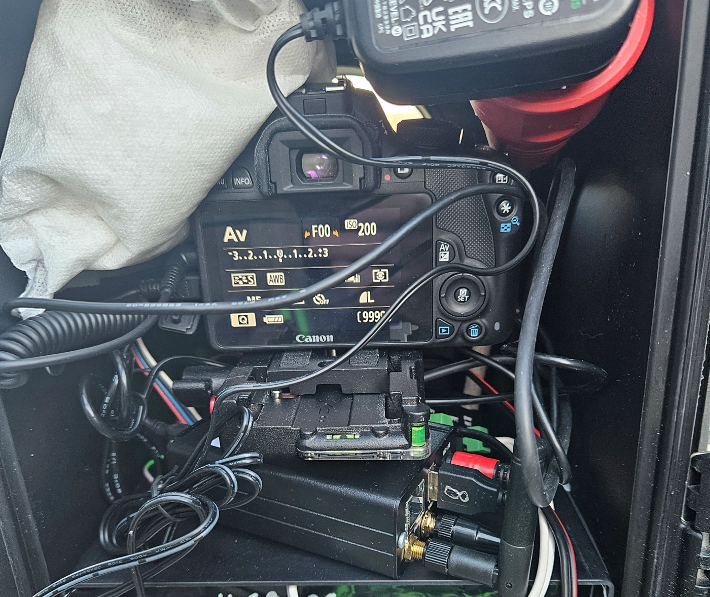 A DSLR construction camera
