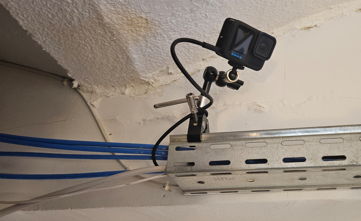 A GoPro camera without remote access