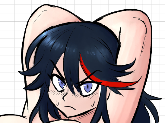 Ryuko Matoi Big Futa Sticker | Kill la Kill Futanari Stickers Ecchi Cartoon Futa futanari sticker,Kill la Kill stickers,futa sticker,Ryuko Matoi sticker,nsfw sticker