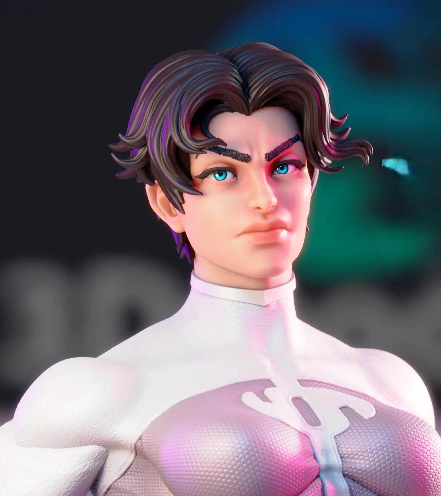 Anissa Statue | Invincible Fan Art by 3Dmoonn SFW 3d printed,3d printed statue,Anissa Statue,Invincible statue