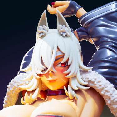 Ghislaine Muscle Mommy Statue | Mushoku Tensei Fan Art by Officer Rhu SFW,NSFW,Futa 3d printed,Ghislaine statue,futa statue,Mushoku Tensei statue,furry statue,nsfw statue