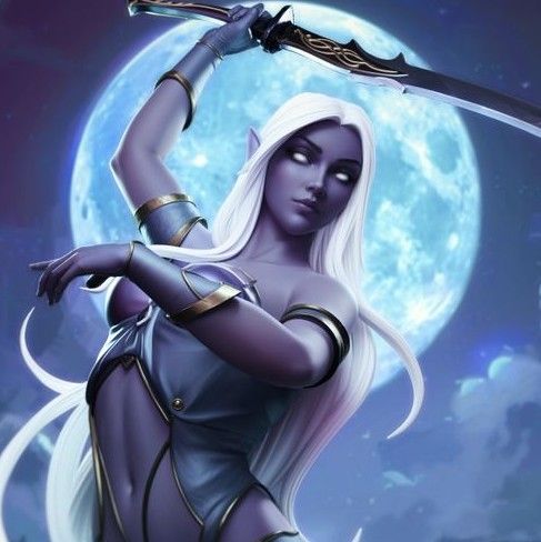 Eilistraee Forgotten Realms Statue | DnD Fan Art by Bulkamancer SFW 3d printed statue,3d printed,Eilistraee Forgotten Realms Statue ,3d printed figure,dnd statue