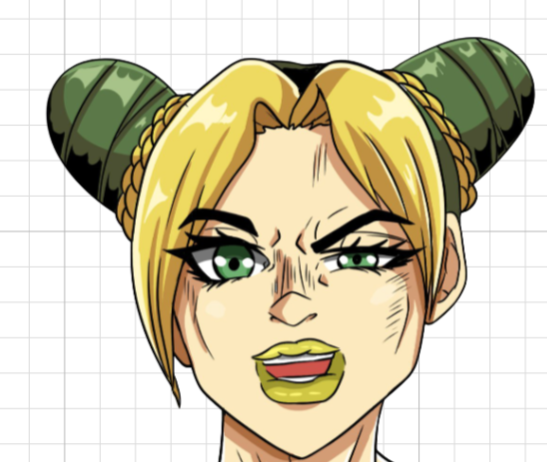 Jolyne Kujo Futa Sticker | Jojo's Bizarre Adventure Futanari Stickers Ecchi Cartoon Futa futanari sticker,Jojo's Bizarre Adventure stickers,futa sticker,Jolyne Kujo sticker,nsfw sticker