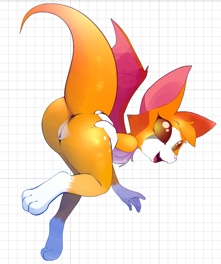 Fidget NSFW Sticker | Elysian Tail Vinyl Sticker NSFW furry sticker,nsfw sticker,stickers,Fidget sticker,Elysian Tail sticker