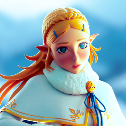 Princess Zelda Statue | The Legend of Zelda Fan Art by Officer Rhu SFW 3d printed,Princess Zelda statue,The Legend of Zelda statue