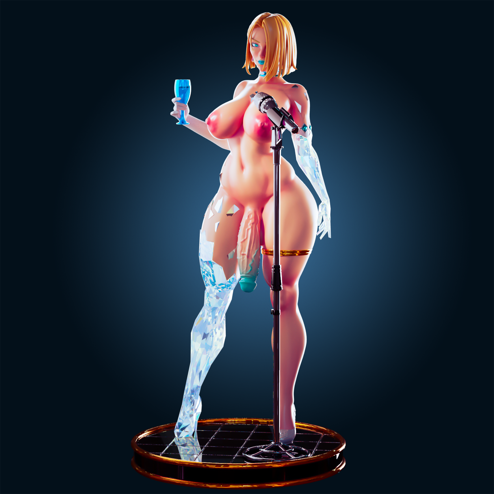 Emma Frost Thick Statue | Marvel Rivals Fan Art by Officer Rhu SFW,NSFW,Futa 3d printed,Emma Frost Thick statue,futa statue,Marvel Rivals statue,nsfw statue
