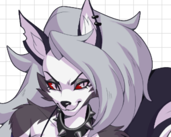 Loona v9 Sticker | Helluva Boss Vinyl Sticker SFW loona sfw,loona sticker,furry sticker,SFW stickers,Helluva Boss