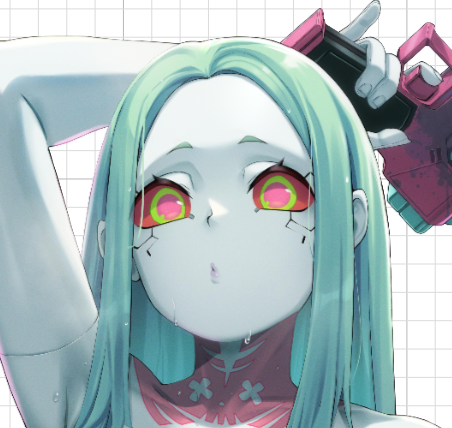 Rebecca Standing Sticker | Cyberpunk Edgerunners Vinyl Sticker NSFW,Futa nsfw sticker,stickers,Rebecca Standing sticker,Cyberpunk sticker,futa sticker