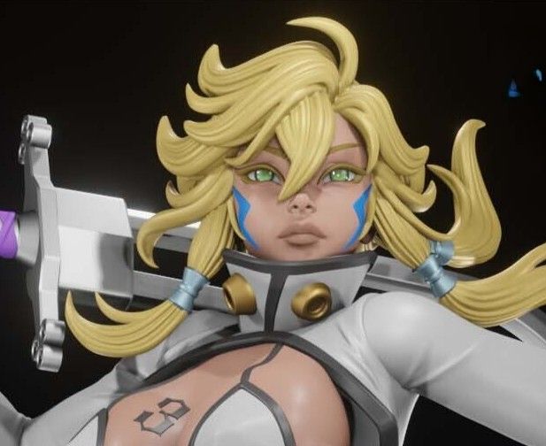 Figura Tier Harribel | Bleach fanart autorstwa Digital Dark SFW,NSFW,Futa 3d printed statue,3d printed,nsfw statue,futa statue,3d printed figure,Tier Harribel Statue,Bleach statue