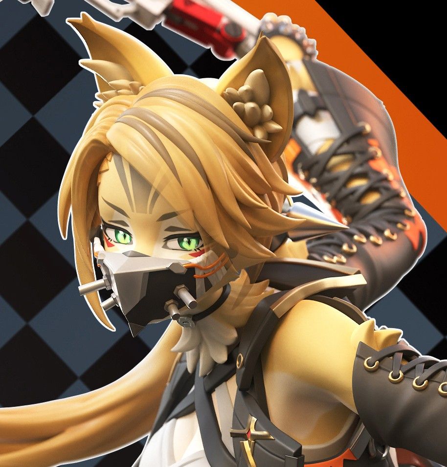 Pulchra Fellini Statue | Zenless Zone Zero Fan Art by Neko Figurines SFW 3d printed statue,Zenless Zone Zero,3d printed,Pulchra Fellini Statue,3d printed figure